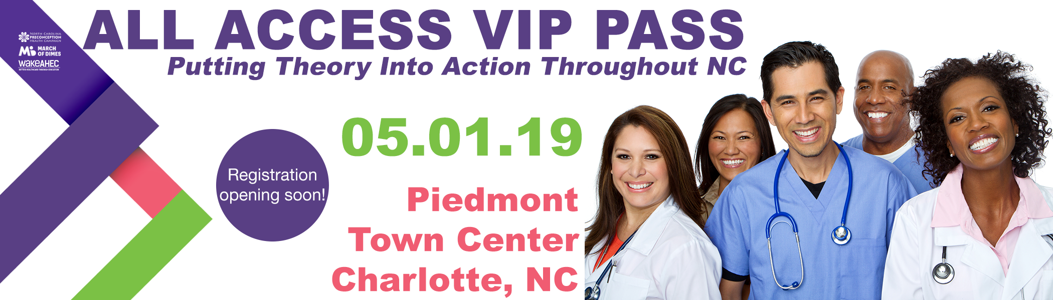 All Access VIP Pass: Putting Theory Into Action Throughout NC